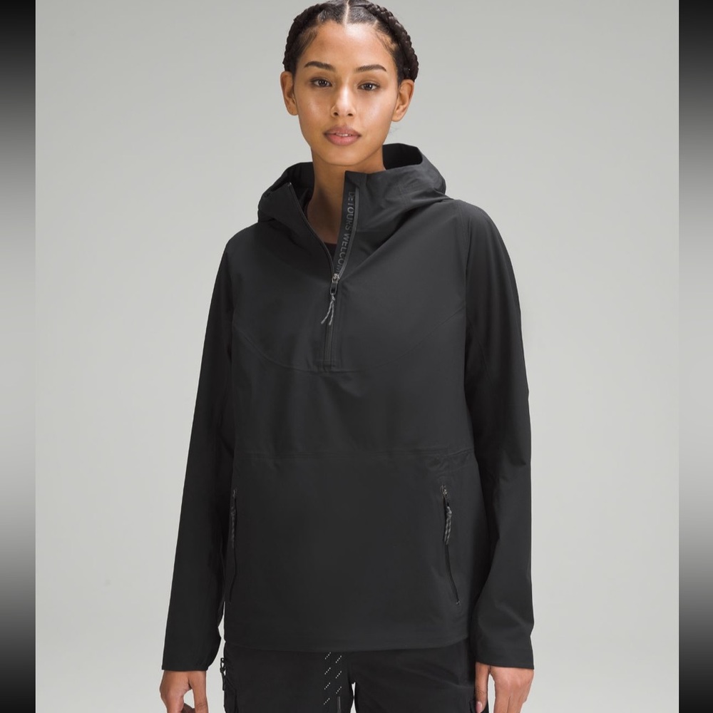 Lululemon Stretch Waterproof Hiking Half-Zip Pullover